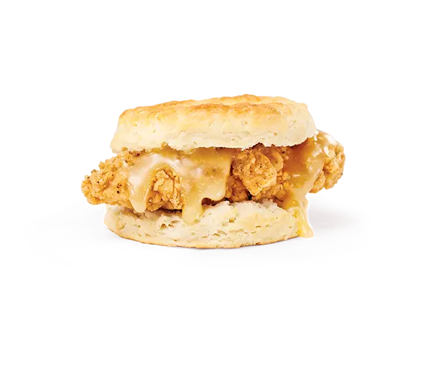 Honey Chicken Biscuit with Butter